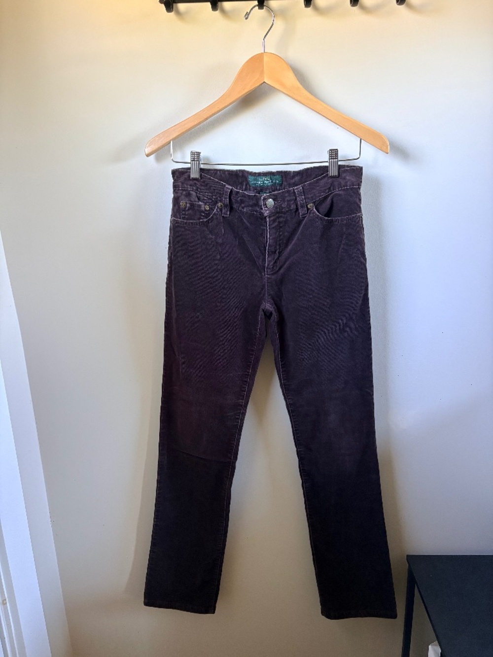 Ralph Lauren Dark Chocolate Brown corduroy Pants 2